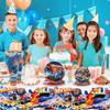 51pcs Hot Wheels Party Dinnerware Set Included Tablecloth Plates Napkins Cups
