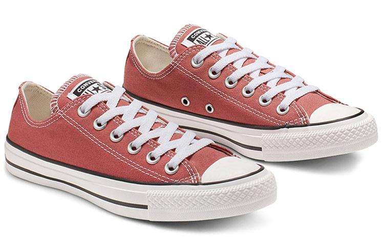 Converse Ctas Ox Light Redwood Red Ochre 'Red White' 164935C