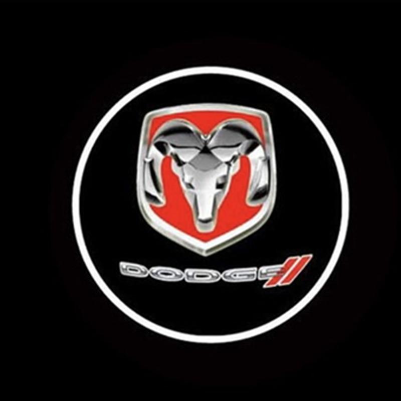 Car Door Projector Light Welcome Lamps For Dodge Challenger 2008-2019 SRT Demon 2013-2019 YY9