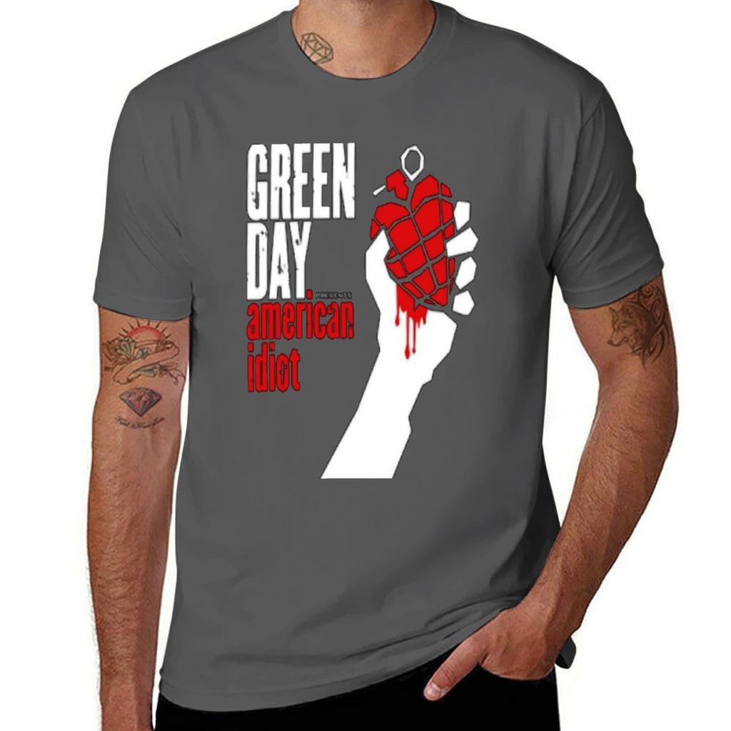 New Disegns Greenday Tshirt Breathable Sportswear Tshirt For Unisex