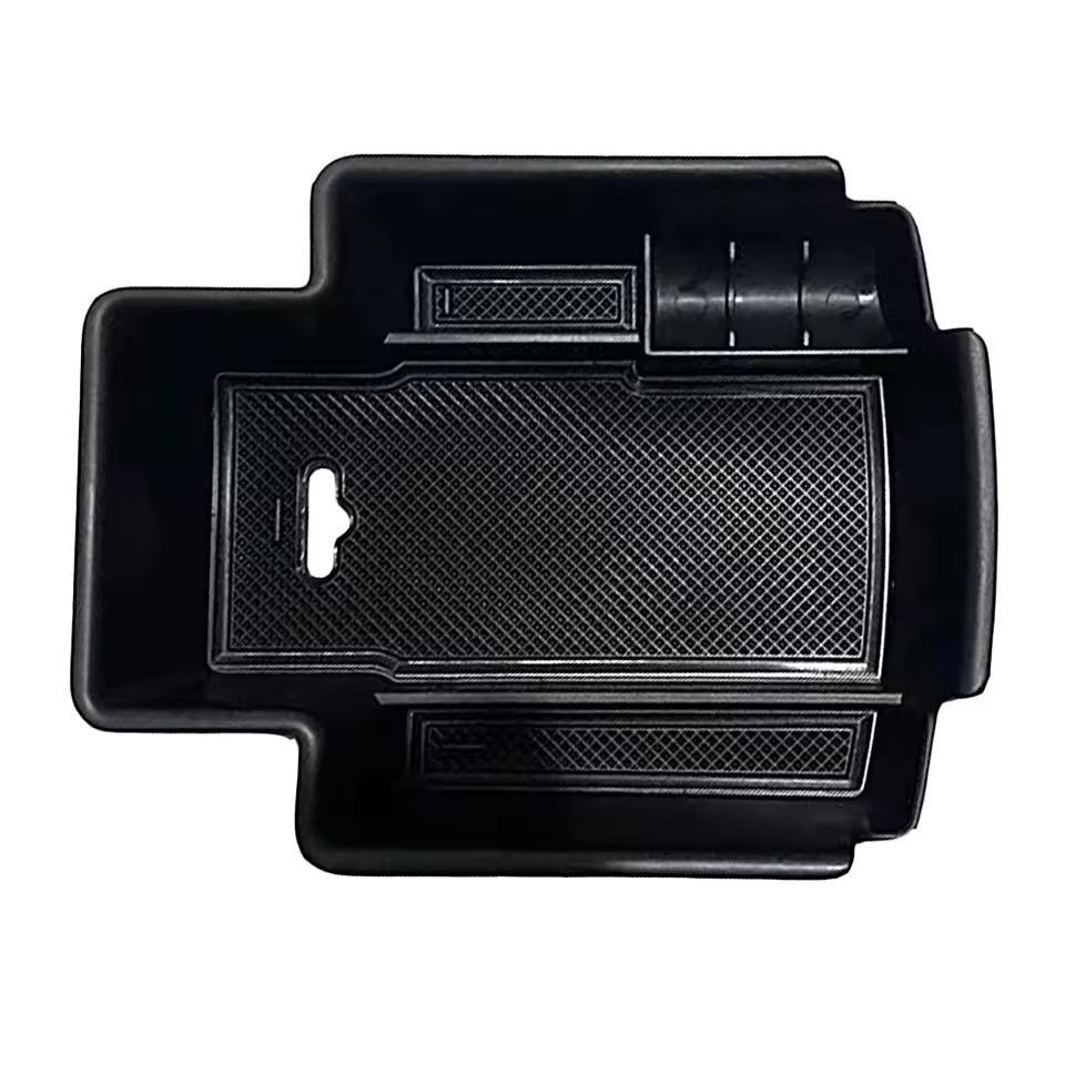 

Центральный ящик для хранения автомобиля для SsangYong Korando C300 -2022, нескользящий резиновый ящик для хранения подлокотника, салон автомобиля