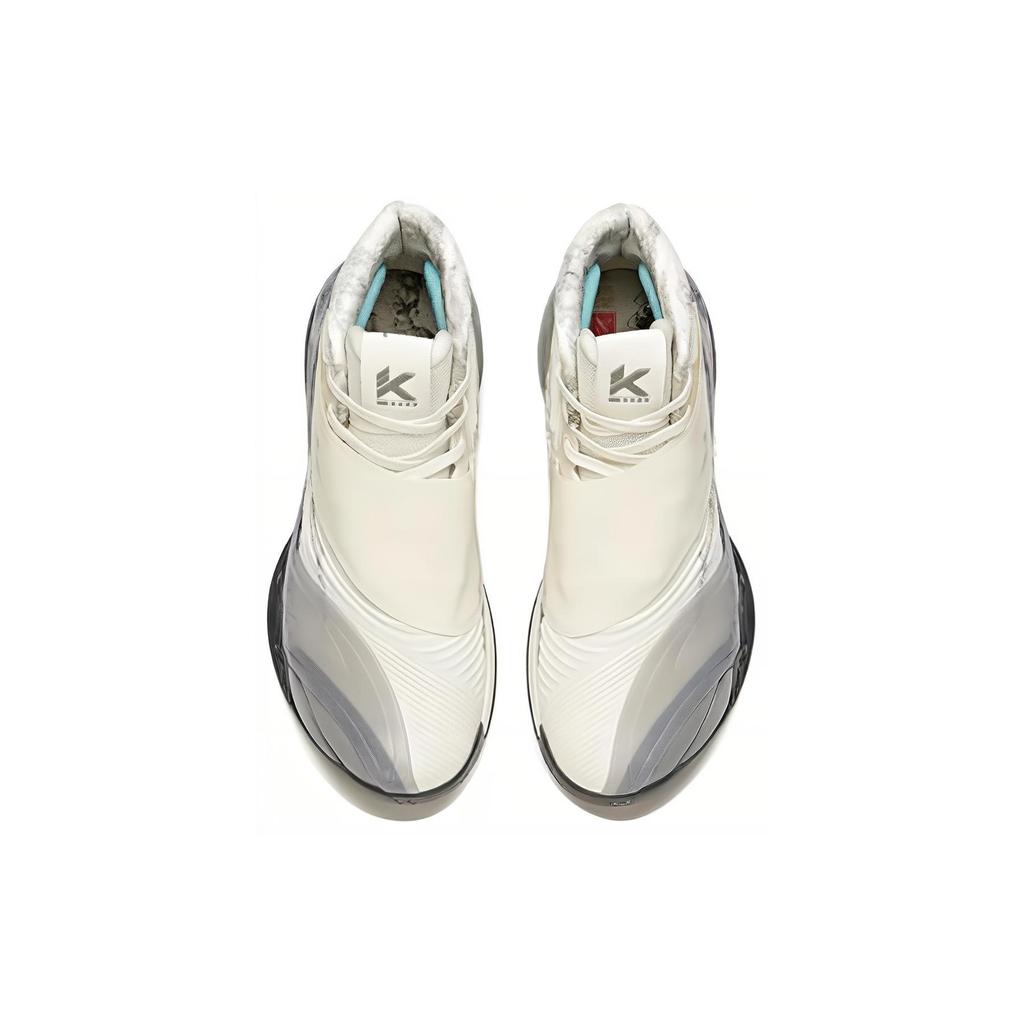 Anta KT6 Basketball Shoes Men's High Top White/Black 112041101-14