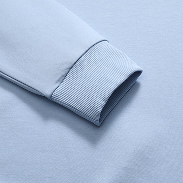 Fila Logo American Style Printed Casual Crew Neck Sweatshirt Men Sweatshirt Opal-Blue F11M038210GLB