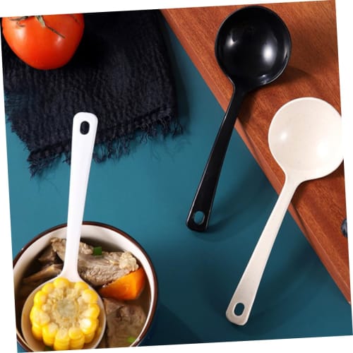 Beatifufu 18-Piece Disposable Soup Spoon, Large Soup Spoon, Household Tableware