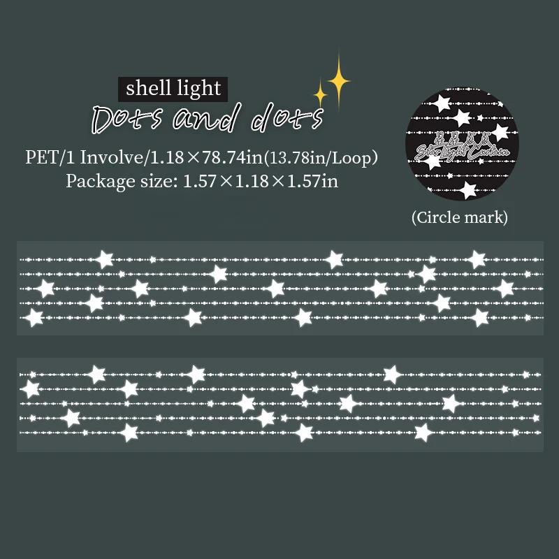 

30 мм*2 м 1 шт. ПЭТ-лента наклейки креатив скрапбукинг ручная работа самодельный журнал для рукоделия товары