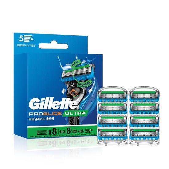 

Сменные лезвия для бритвы Gillette ProGlide Ultra, 8 шт.