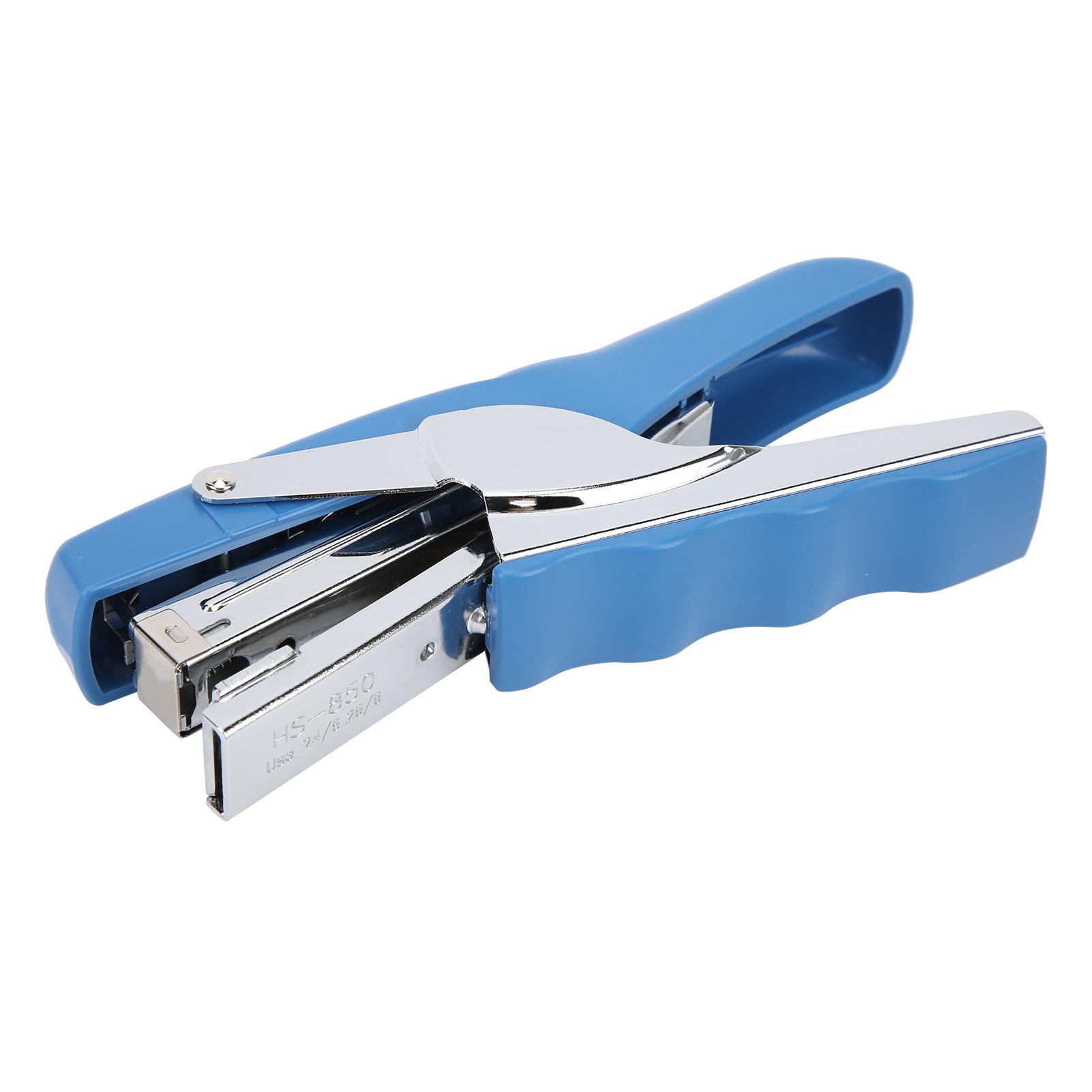 

Stapler Blue Thicker LaborSaving HandHeld Binding Machine for Daily Book Ordering in Schools Offices Families