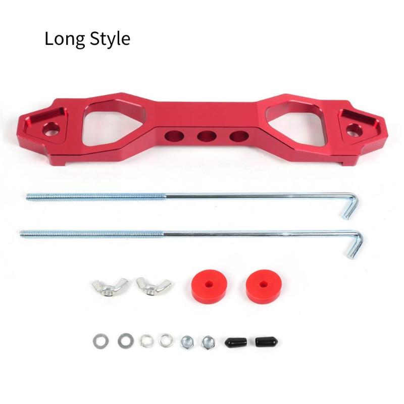 140Mm/190Mm Billet Aluminum Car Battery Tie Down Mount Bracket Brace Battery Fasten Bracket Holder 14Cm 19Cm