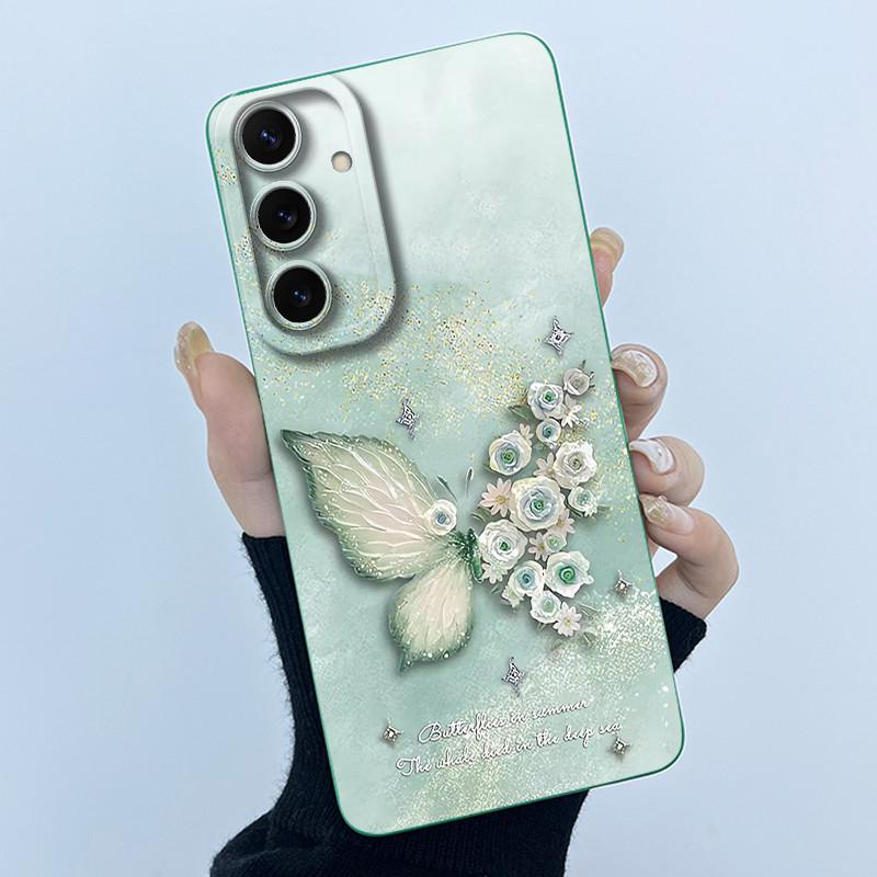 Case For Galaxy S25FE Cute Panda Sweet Girls Cats Silicone Soft Back Cover For Samsung Galaxy S25 FE 5G Bumper Protective Casing