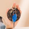 Leather Keychain Fashion Pendant Car Key On Trend Small Items Men's and Women's Creative Gifts Pendant Pendant Trend