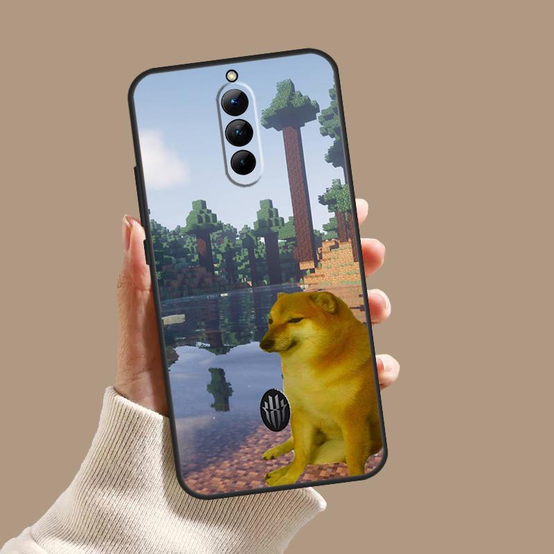Funny Cheems Doge Case For ZTE Nubia Red Magic 10 10S 9S 8S 8 9 11 Pro Plus 6 7 6S 7S Pro 5G 6R 10 Air Cover