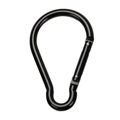 10cm Backpack Carabiner Hiking Carabiner Clip Non-locking Design Aluminum Alloy Carabiner Large Carabiner Gourd Shape For Key