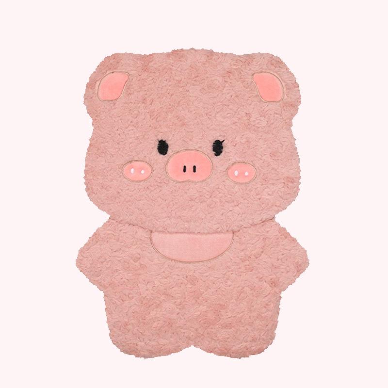 Car Seat Cushion - Thick Plush Winter Rear Seat Cover, Warm & Cute Design