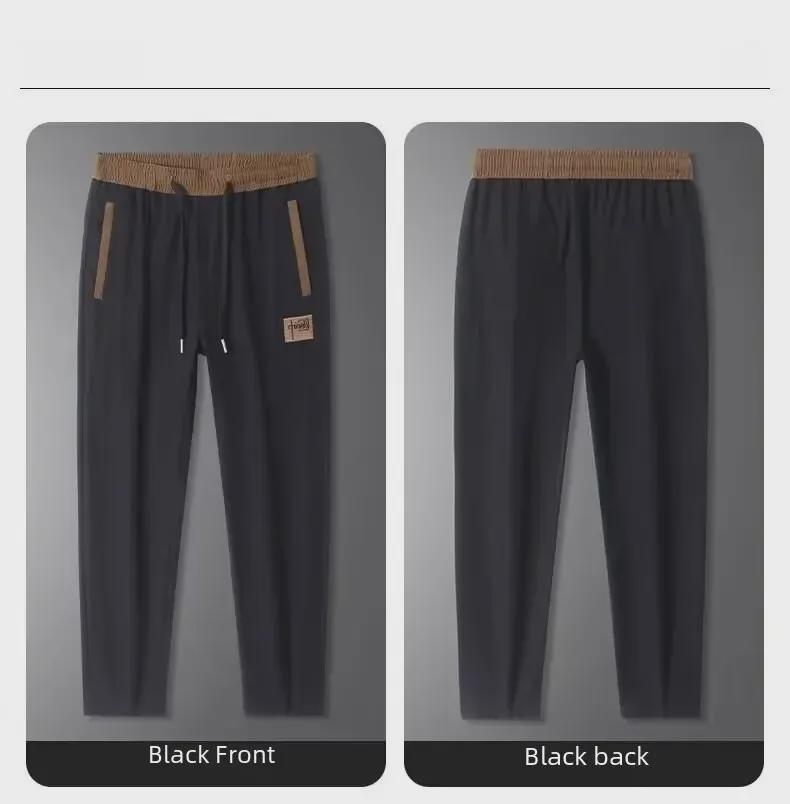 2023 Men's Quick-Dry Loose Fit Straight Casual Pants