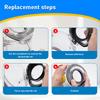 Sealing Ring And Base Lid for Dust Bin Top Fixed Dust Cup Replacement Part for Dyson V6 V7 V8 V10 V11 V12 V15 Vacuum Cleaner