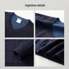 EMZ Erdos Men's Reversible V-Neck Wool Blend Sweater