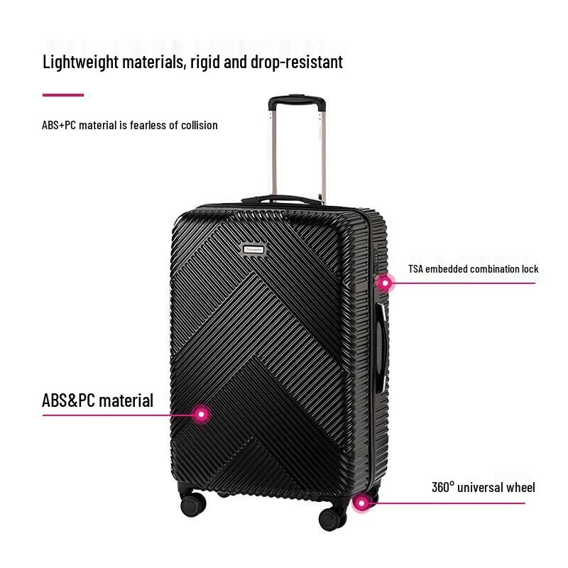 Diplomat 20-inch Business Travel Spinner Suitcase