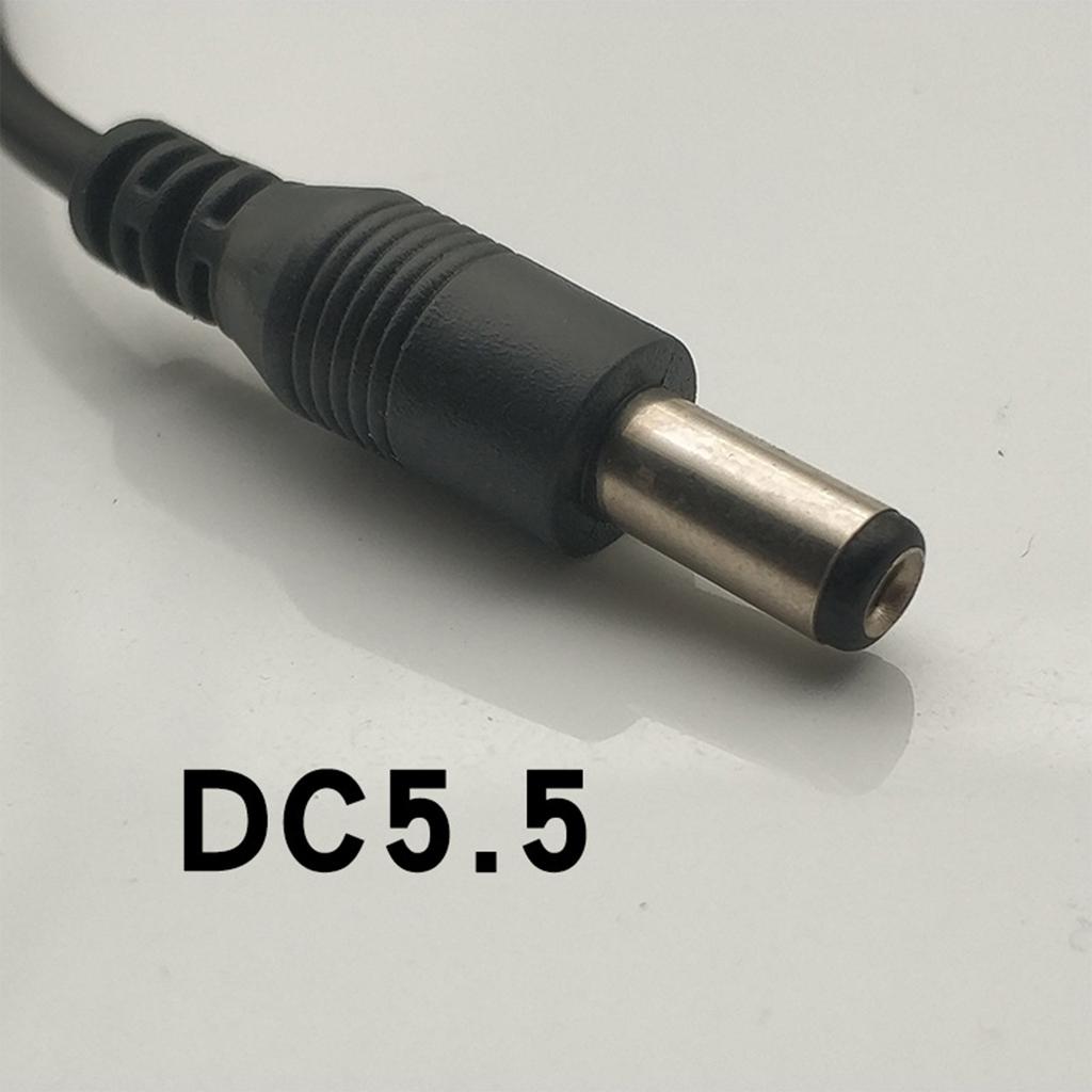 USB To DC 5.5 Power Cable Charger Cord USB To 5V Power Charging Adapter Cord for Laptop Notebook HUB Splitter