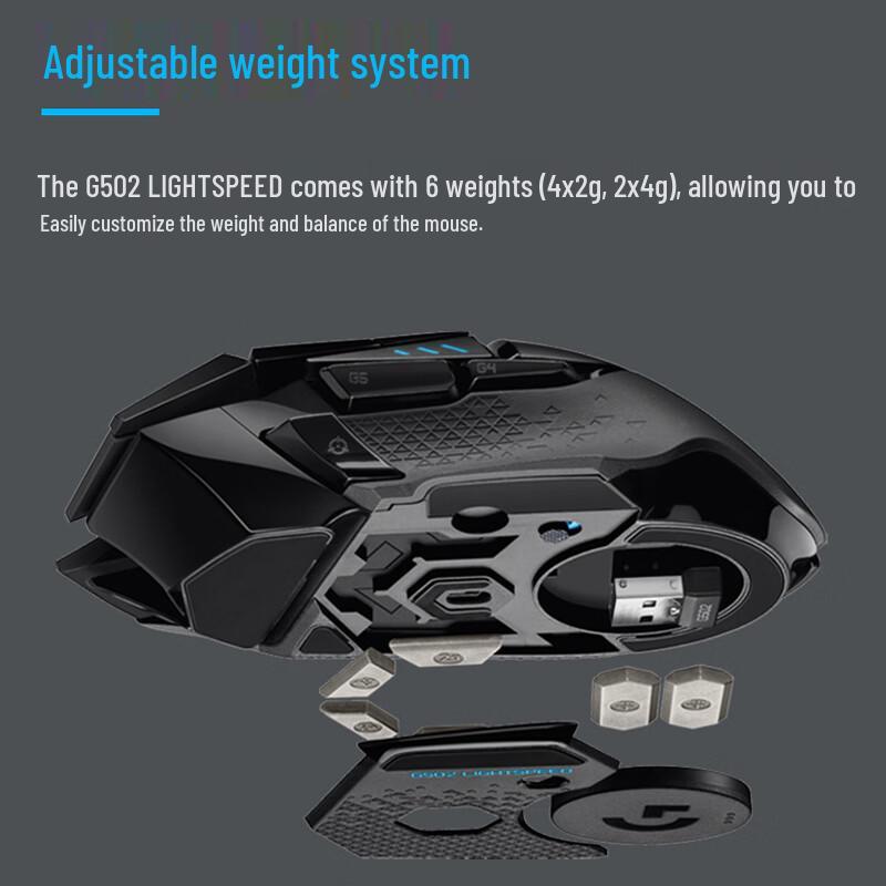 Logitech G502 LIGHTSPEED Wireless Gaming Mouse
