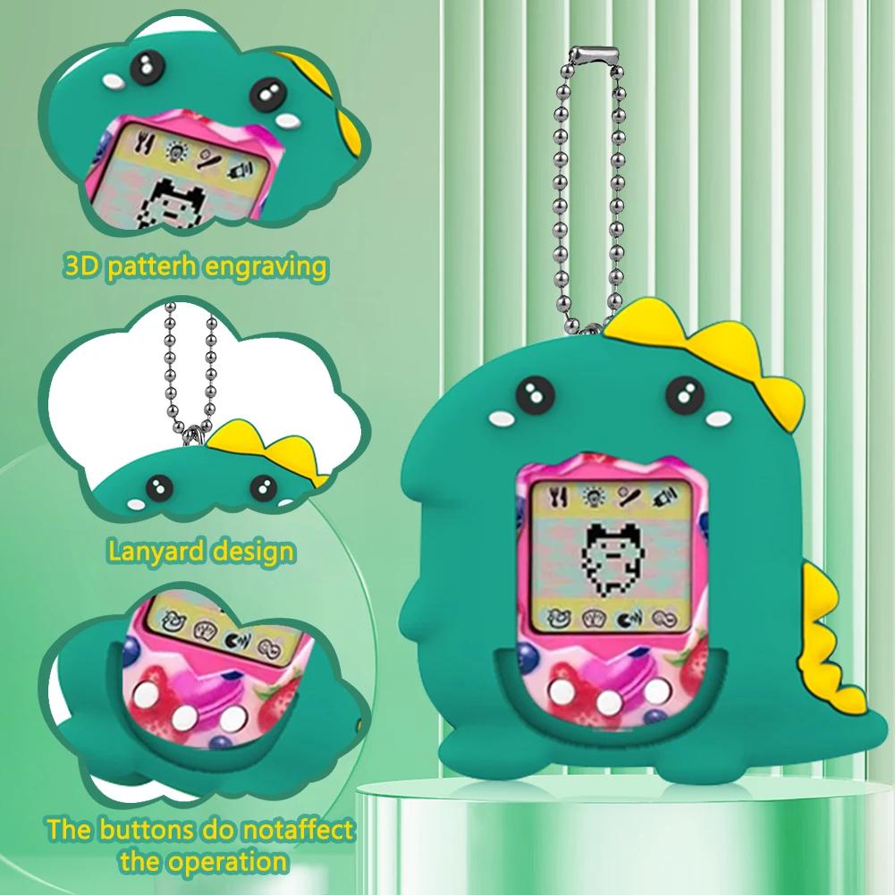 Silicone Protective Case for Tamagotchi Original Virtual Pet Game Machine Soft Shockproof and Anti-Scratch Sleeve