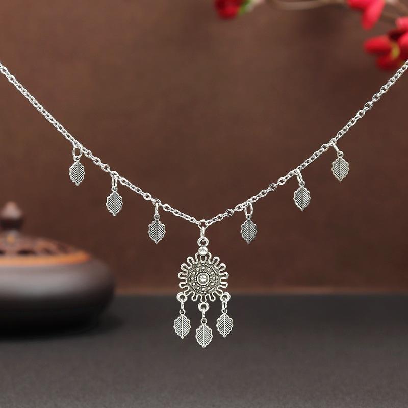 

Тибетская ретро-челка ручной работы, фото для путешествий, подвеска для бровей, экзотический головной убор, старинное ожерелье, женское.