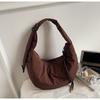 Casual nylon cloth bag women's 2025 new fashion explosion messenger dumpling bag versatile niche shoulder commuter bag
