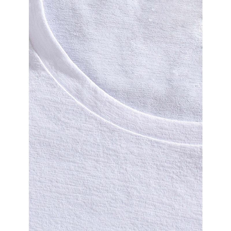 European sizes Men'S Casual Short-Sleeve Round Neck T-Shirt