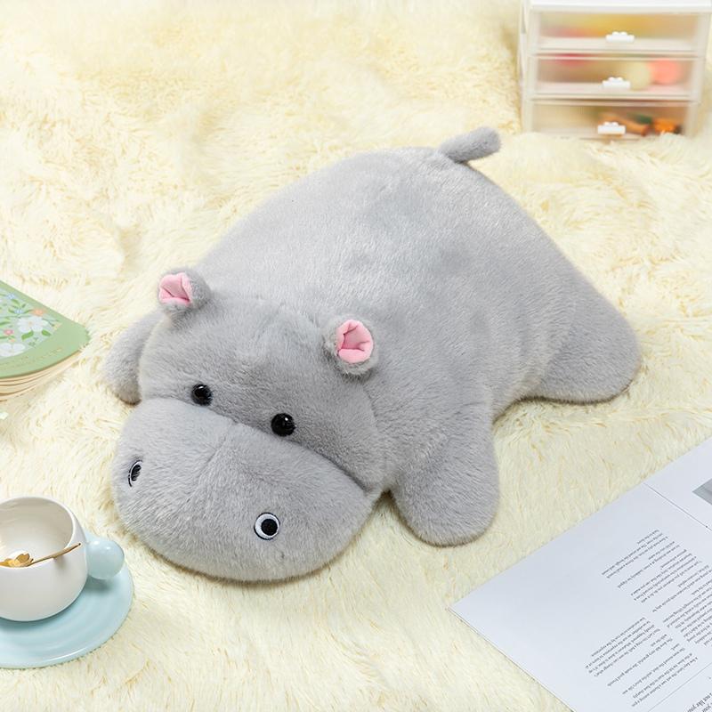 45cm Niedliche Dicke Kuh Löwen Puppen Kissen Weiche Kuscheltiere Cartoon Runde Kaninchen Plüschtiere Für Mädchen Kinder Geschenke Heimdekoration 45cm