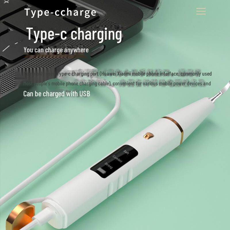 Ultrasonic Teeth Cleaner: Removes Tartar, Tea Stains, Stones, and Oral Dirt for a Cleaner Smile