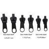 6pcs/set Instant Repair Kit Jackets Replacement For Sew Slider Teeth Zipper Fastener Fixer