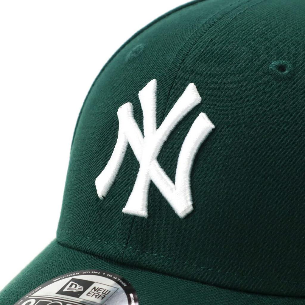 New Era Baseball NY Dark Free Size White Cap, MLB, Green, 940, Neyyan,