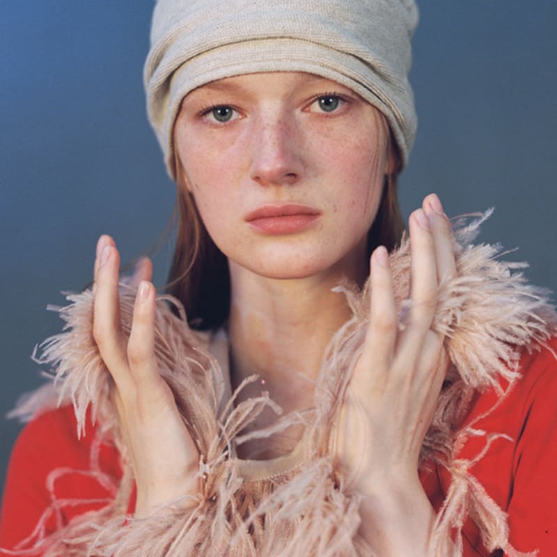 

AWESOME NEEDS OVER FIT KNIT HAT_OAT FREE