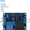 MCU Programmable Timer Relay Module DC 12V Delay On Off Relay  Home Automation