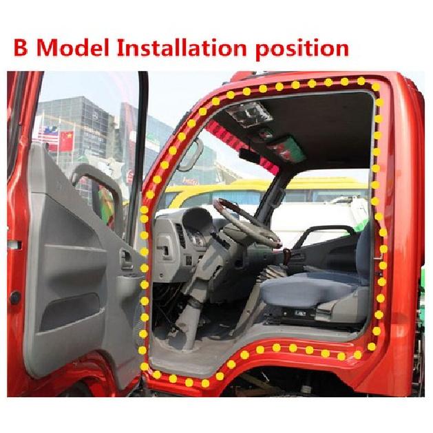 1 PZ Universale 5M Porta Camion Furgoni Lorry Guarnizione in Gomma Speciale per Porta Striscia Paraspifferi