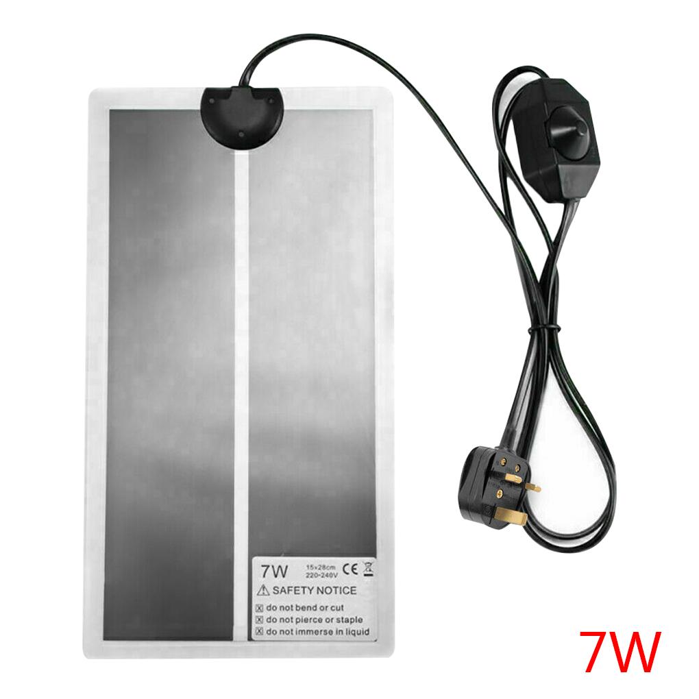 

Reptile Vivarium Mat Household Pet Heating Warm Mat Household Heater Pad Thermostat Controller 7W uk pluguk plug