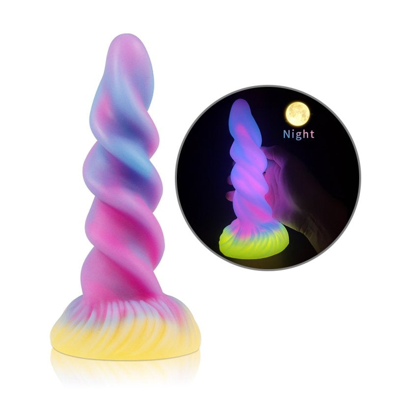 Gode Licorne Spiral Luminescent 17 x 5.5cm - unicorny - Godes insolites