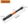 1/4Inch Hex Screwdriver Bits 25mm 5pcs Alloy Steel