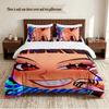 Zoey Personalized Custom Name 3‑Piece Bedding Set Soft Duvet Cover Set For Bedroom Home Decor