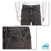 MORYTRADE Men's Vintage-Style Flared Denim Pants in Gray (Size L)