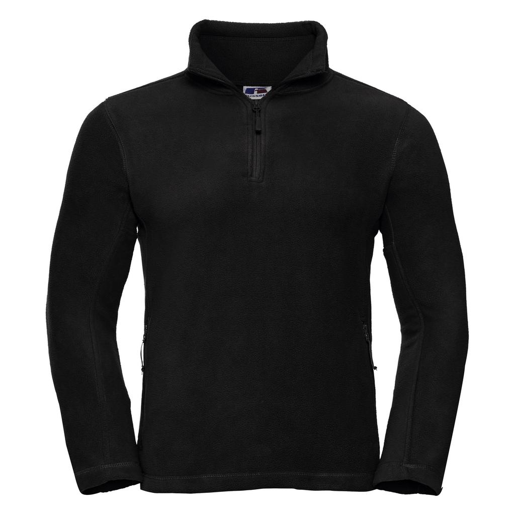 Russell Mens 1/4 Zip Outdoor Fleece Top