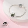 925 silver bag, camera, shoes, suitable for bracelets, women's fashion, DIY jewelry gifts