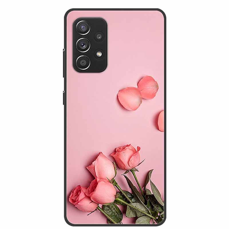 Für Coque Samsung A52s 5G Hülle Stoßfeste weiche Silikon-TPU-Rückseite für Samsung Galaxy A52s 5G Handyhüllen A52 S Niedlicher Cartoon