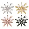 16x17mm Brass Crystal Multi-Angle Star Pendant for Women Handmade DIY Jewelry Accessories Making Findings Model:VD608