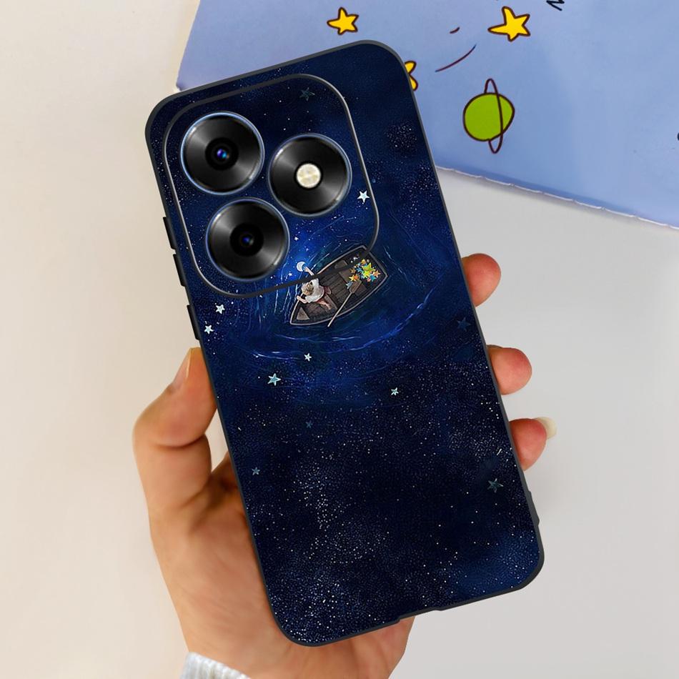 For Itel S23 Plus S681LN case itel S23 S665L Fashion Elegant Painted Soft Silicone TPU Phone Back Cover For Itel S23+ S23Plus