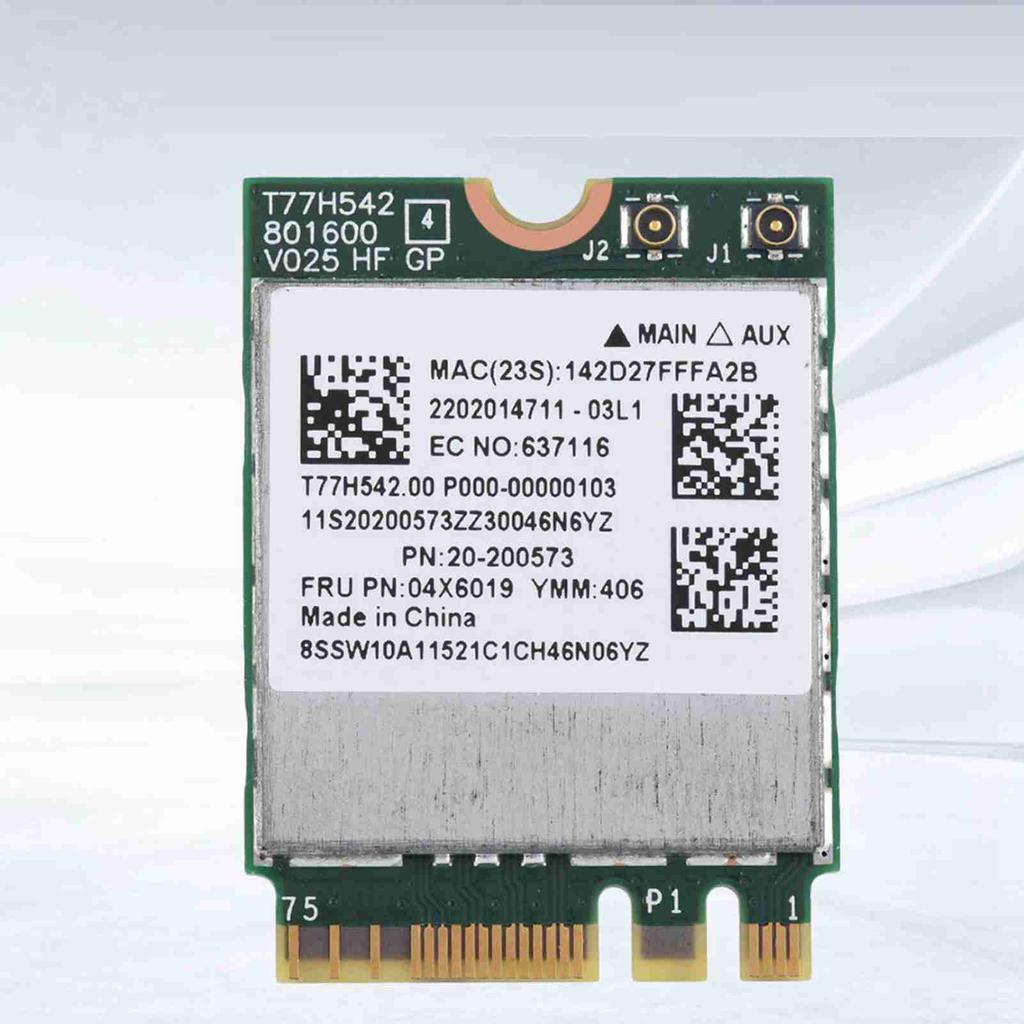 Dual Band 2,4G5G 433Mpbs Netzwerk NGFF Drahtlose WIFI Karte für Lenovo