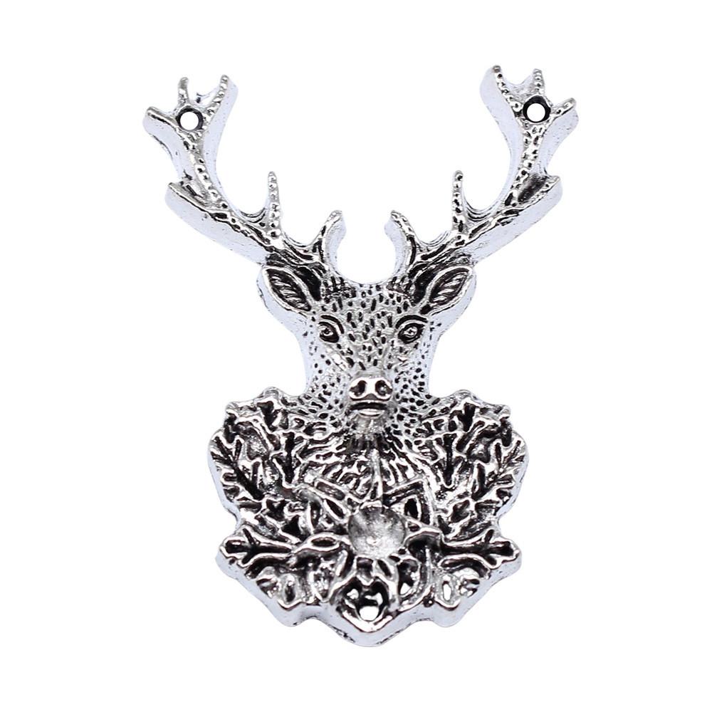 Deer Antler Charms Christmas Day Pendants For Nature Inspired Jewelry