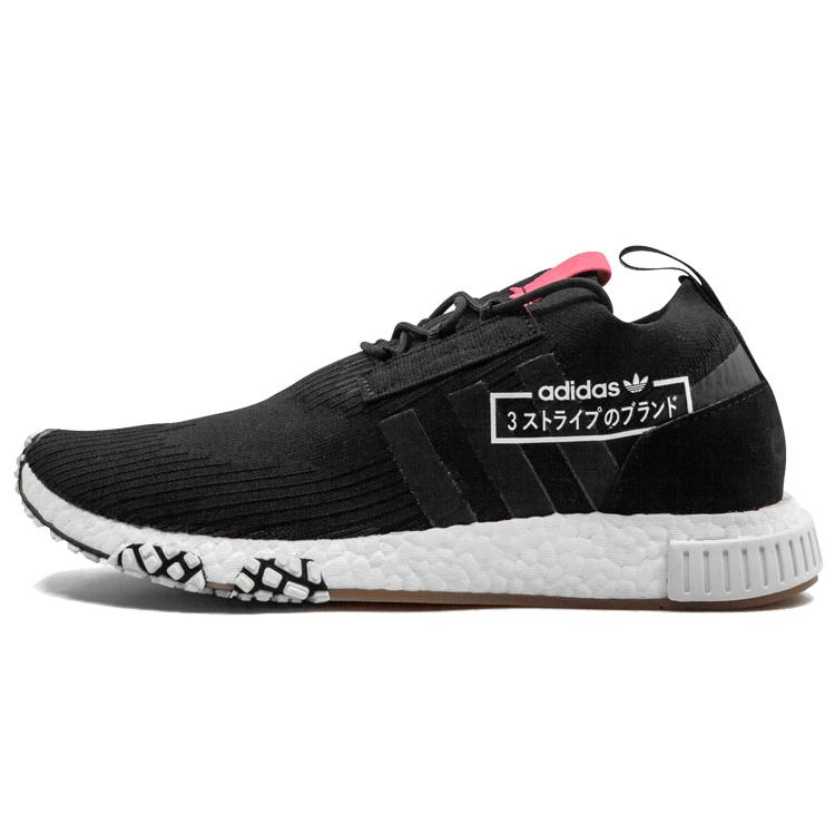 

Мужские кроссовки adidas NMD_Racer Alphatype Black Core-Black Bluebird BB7041