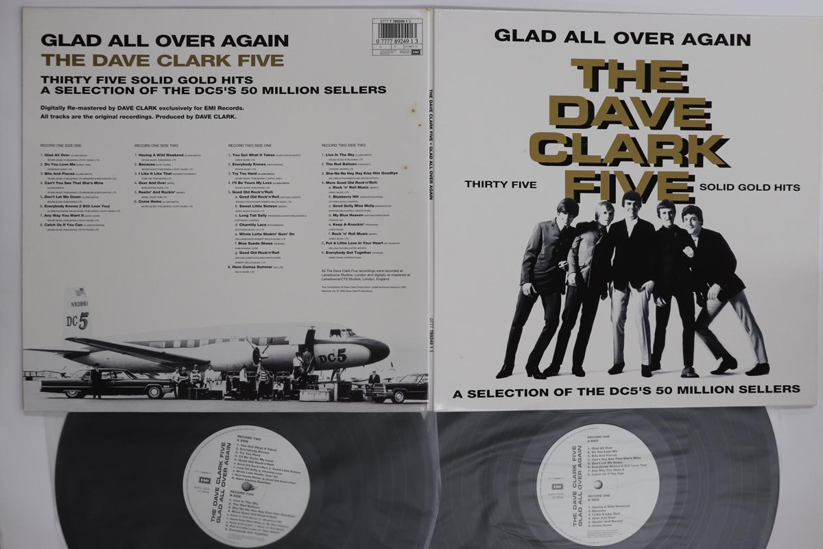 

LP Record DAVE CLARK FIVE - Glad All Over Again 077778924913 EMI 1993 UK Rock Used