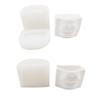 Geometric Lip Cup Shape Flower Pot Cement Silicone Mold Plaster Succulent Flower Pot Decoration Planting Potted Mold