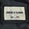 Dragon of Silkroad Lambskin Leather Coat Outerwear 9 Women M Black Dragon of Silkroad(USED)